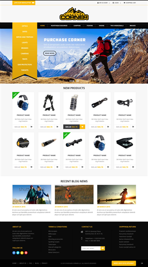 Web Design par pb pour Purchase Corner LLC | Design : #5735537