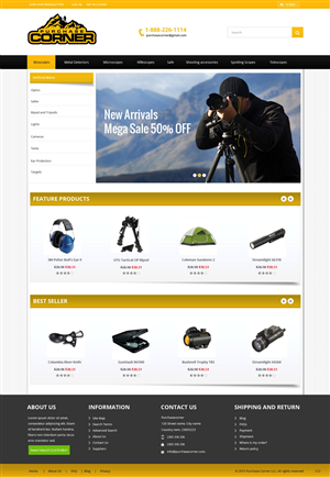 Web Design par pb pour Purchase Corner LLC | Design : #5735549