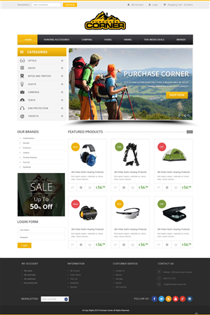 Web Design par pb pour Purchase Corner LLC | Design : #5735553