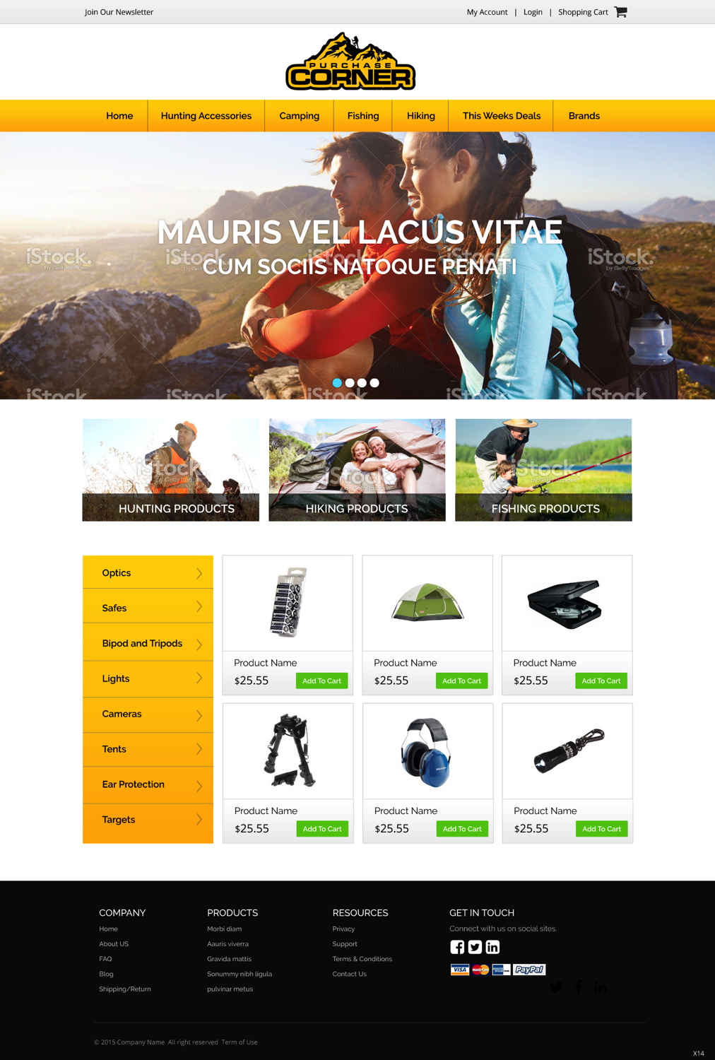 Web Design by pb for Purchase Corner LLC | Design #5735575