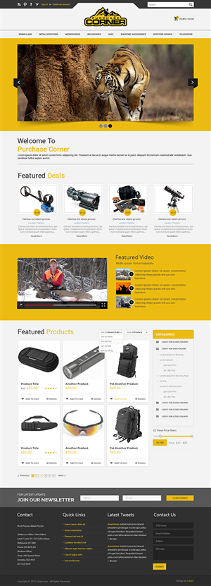Web Design by iLibart for Purchase Corner LLC | Design #5729063