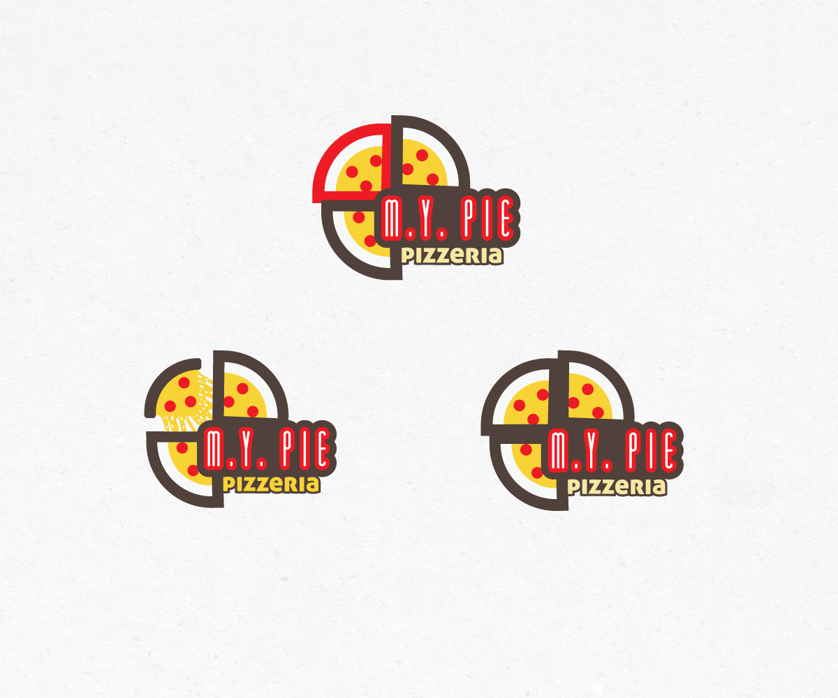 Logo Design by Frontino graphic studio for M.Y. Pie Pizzeria | Design #1575883