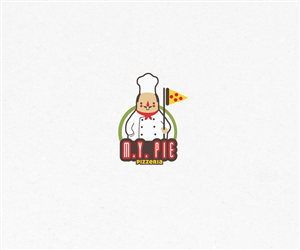 Logo Design by Frontino graphic studio for M.Y. Pie Pizzeria | Design: #1578432