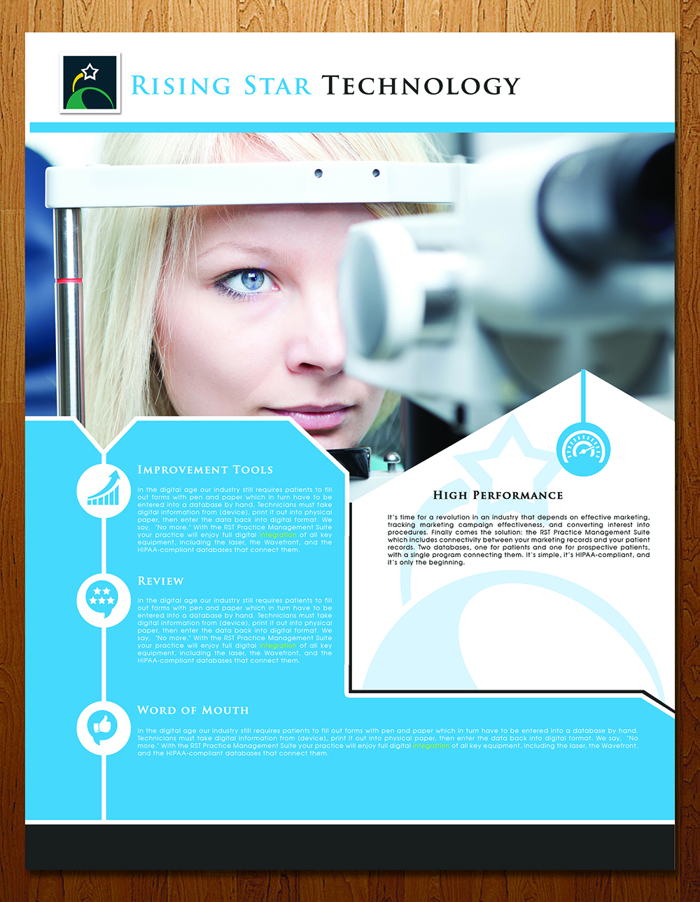 Diseño de Flyer por MOATAZ AZAB para Will Vision and Laser Centers | Diseño #5738981