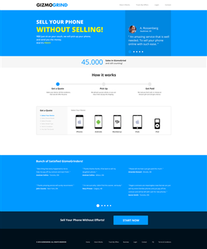 Landing Page Design by Ahmad Yunus for this project | Design: #5772579