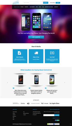 Landing Page Design by pb for this project | Design: #5735245