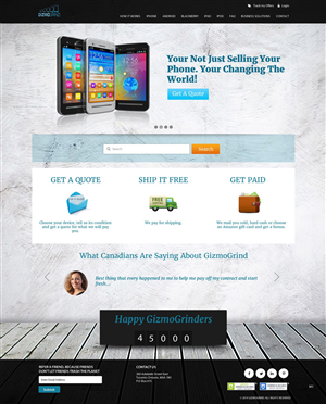 Landing Page-Design von pb für dieses Projekt | Design #5735247