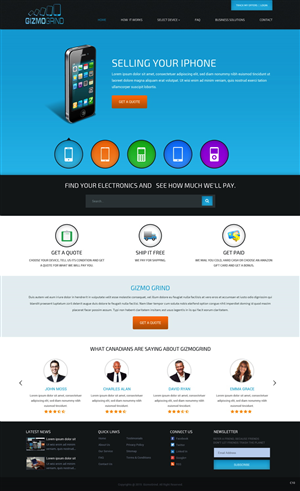 Landing Page Design by pb for this project | Design: #5735248