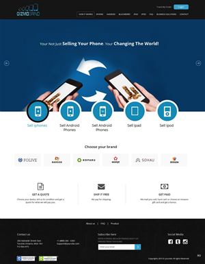 Landing Page Design by pb for this project | Design: #5735249
