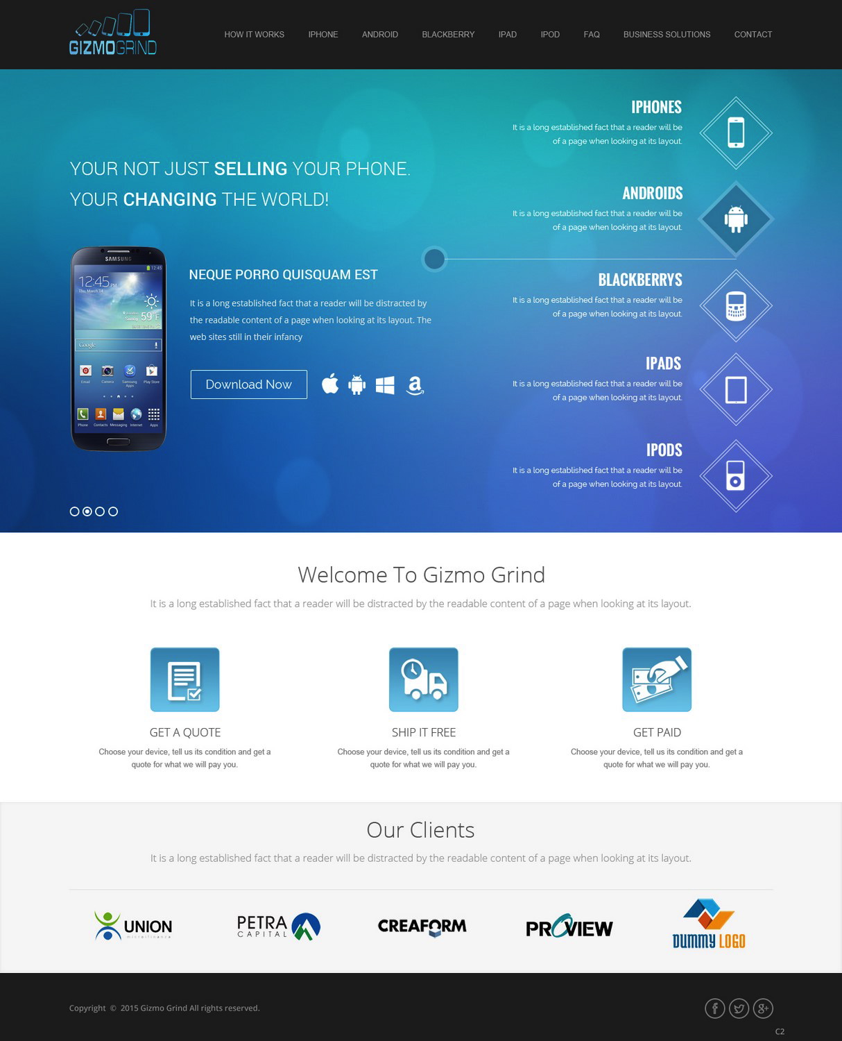 Landing Page Design by pb for this project | Design #5735250