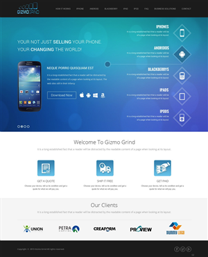 Landing Page Design by pb for this project | Design: #5735250