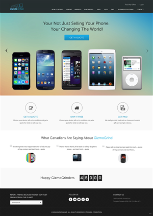 Landing Page Design by pb for this project | Design: #5735252