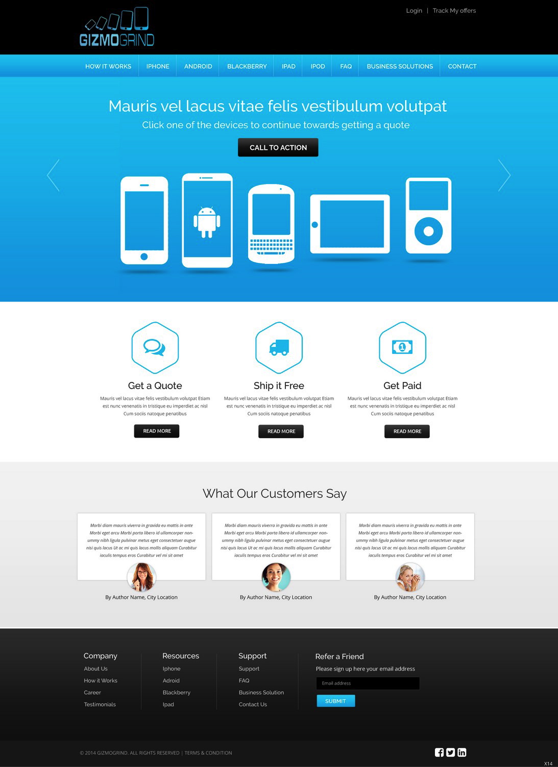Landing Page Design by pb for this project | Design #5735253
