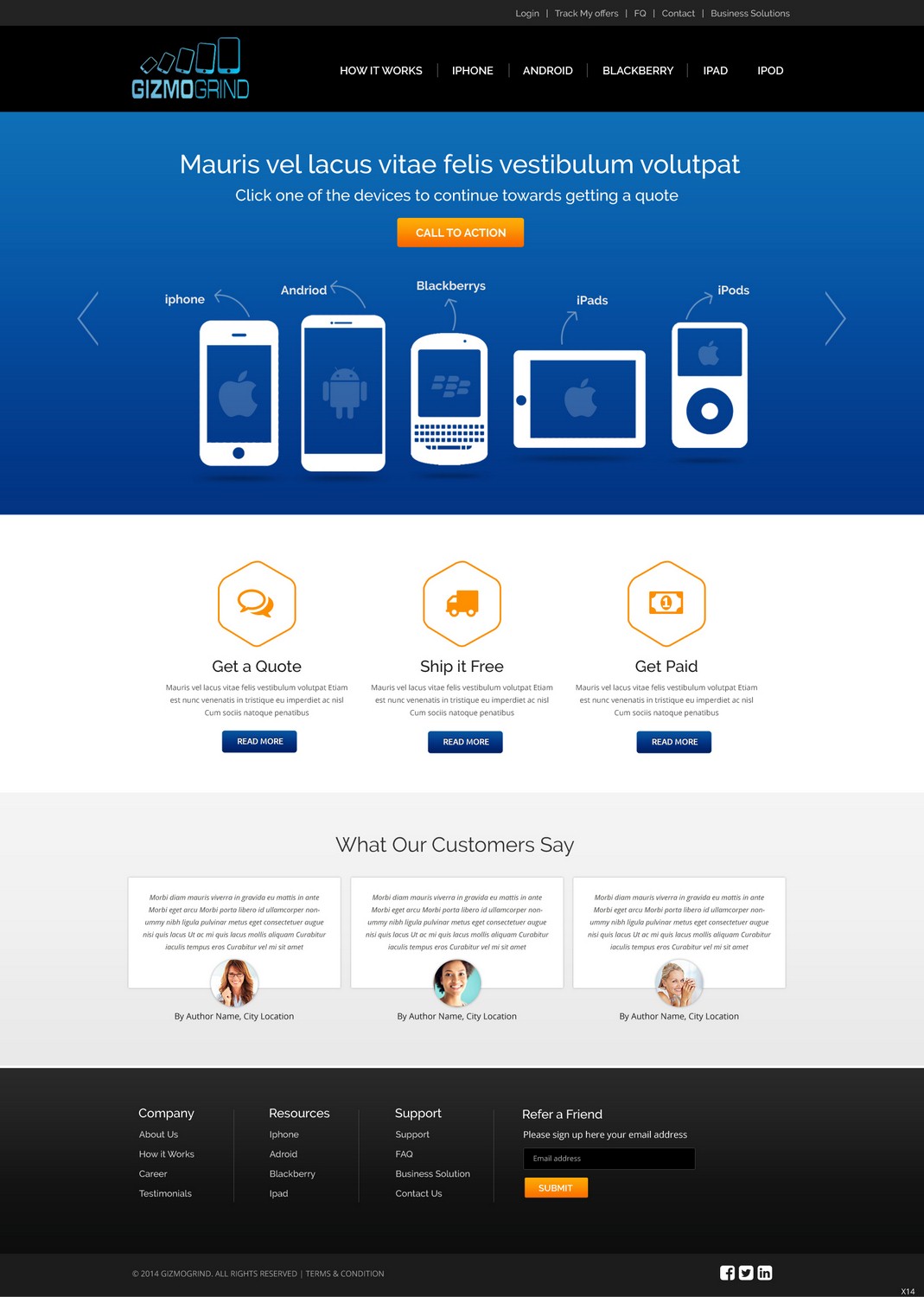 Landing Page Design by pb for this project | Design #5789079