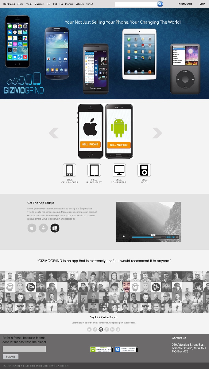 Landing Page-Design von Bunkerbound Software Pvt. Limited für dieses Projekt | Design #5723444