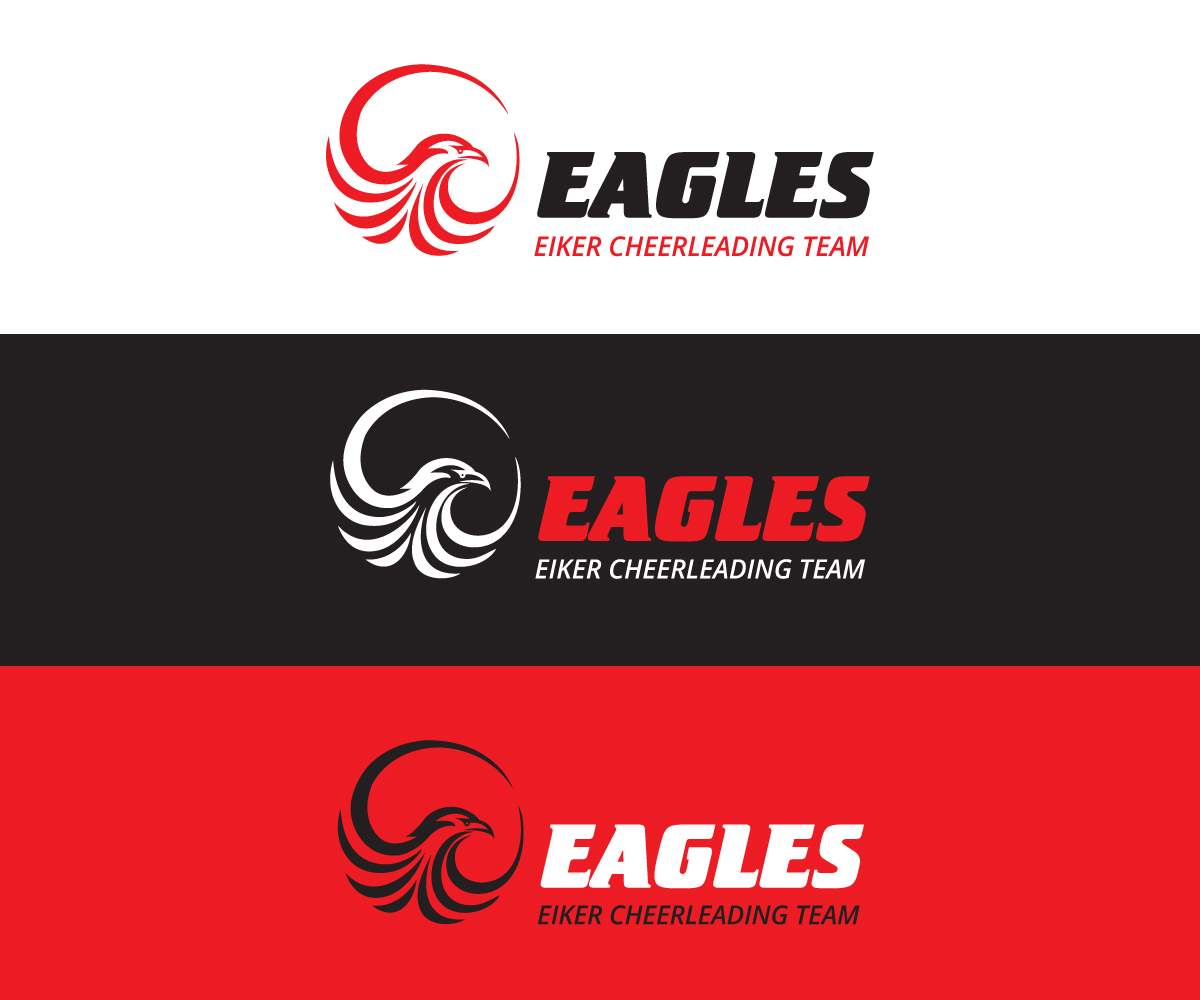 Logo Design by Antony J for EIKER CHEERLEADING TEAM EAGLES | Design #5723538