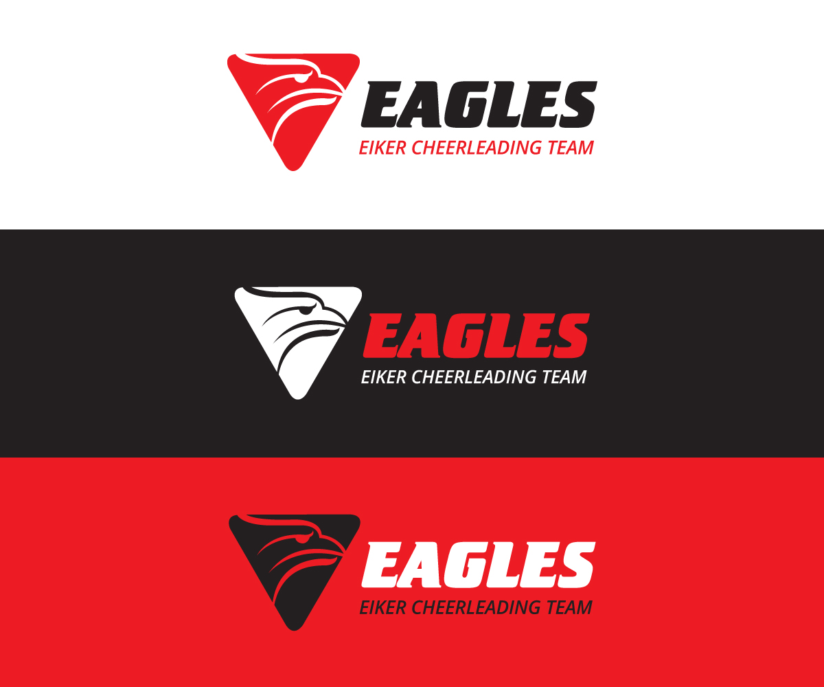 Logo Design by Antony J for EIKER CHEERLEADING TEAM EAGLES | Design #5723544