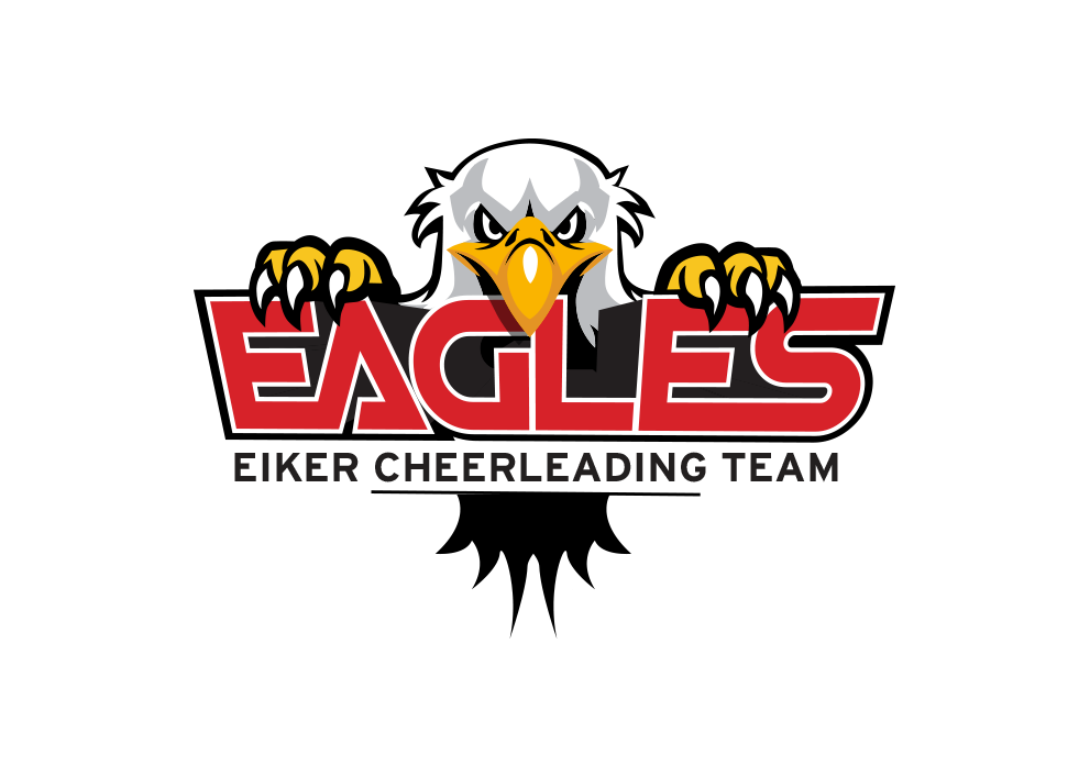 Logo Design by GPGraphix for EIKER CHEERLEADING TEAM EAGLES | Design #5718584