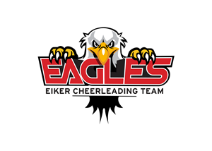 Logo Design by GPGraphix for EIKER CHEERLEADING TEAM EAGLES | Design: #5718584