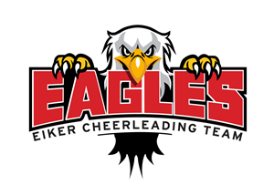 Logo Design by GPGraphix for EIKER CHEERLEADING TEAM EAGLES | Design #5718588