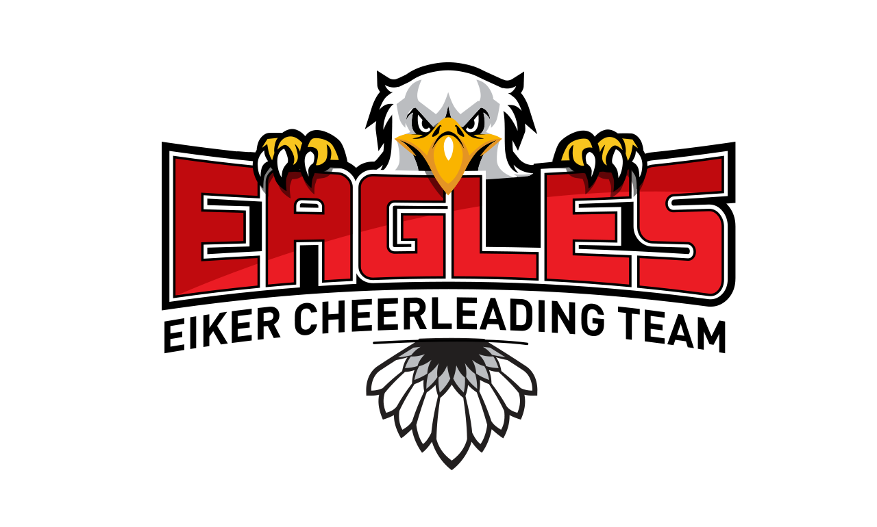 Logo Design by GPGraphix for EIKER CHEERLEADING TEAM EAGLES | Design #5726117