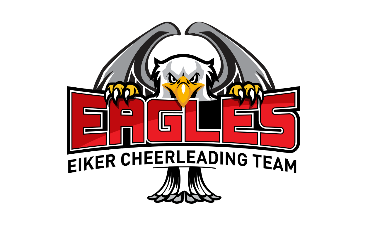 Logo Design by GPGraphix for EIKER CHEERLEADING TEAM EAGLES | Design #5726125
