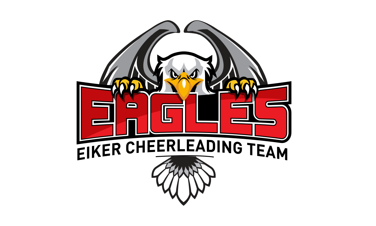 Logo Design by GPGraphix for EIKER CHEERLEADING TEAM EAGLES | Design #5726138