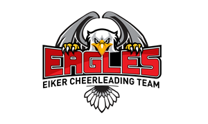 Logo Design by GPGraphix for EIKER CHEERLEADING TEAM EAGLES | Design: #5726138