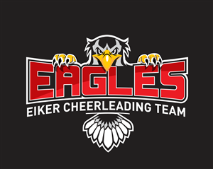 Logo Design by GPGraphix for EIKER CHEERLEADING TEAM EAGLES | Design: #5727287