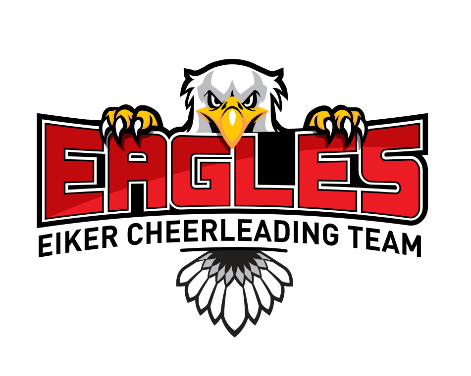 Logo Design by GPGraphix for EIKER CHEERLEADING TEAM EAGLES | Design #5728803