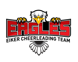 Logo Design by GPGraphix for EIKER CHEERLEADING TEAM EAGLES | Design: #5728803