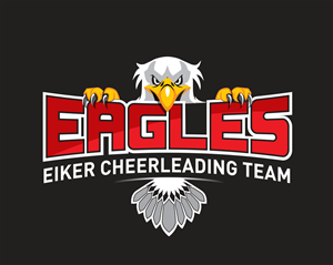 Logo Design by GPGraphix for EIKER CHEERLEADING TEAM EAGLES | Design: #5728822