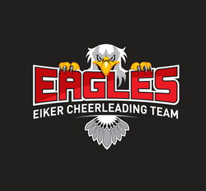 Logo Design by GPGraphix for EIKER CHEERLEADING TEAM EAGLES | Design: #5734130