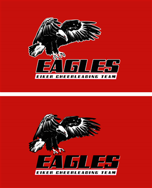 Logo Design by silpyo4 for EIKER CHEERLEADING TEAM EAGLES | Design #5726246