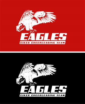 Logo Design by silpyo4 for EIKER CHEERLEADING TEAM EAGLES | Design: #5726249