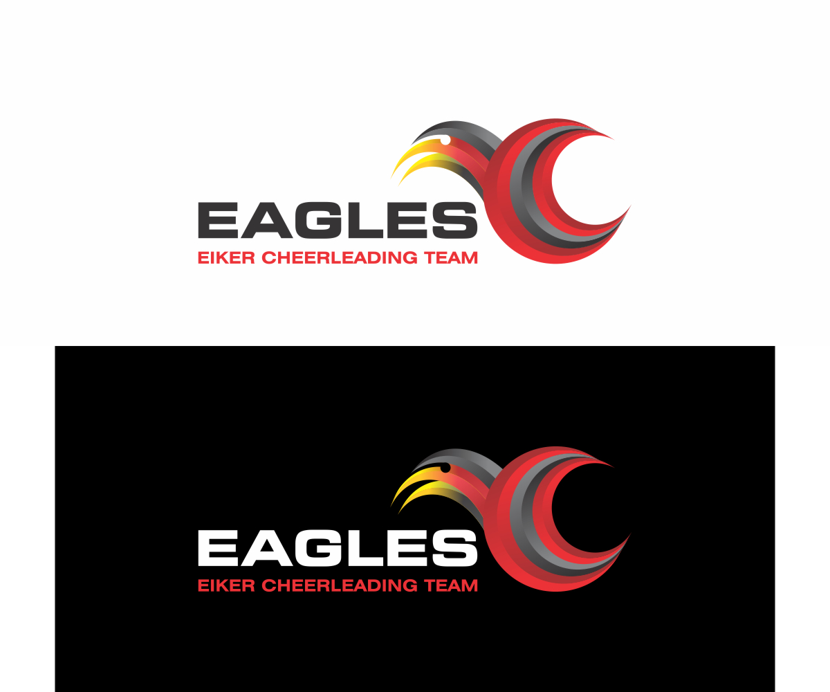 Logo Design by Creative Bros for EIKER CHEERLEADING TEAM EAGLES | Design #5722575