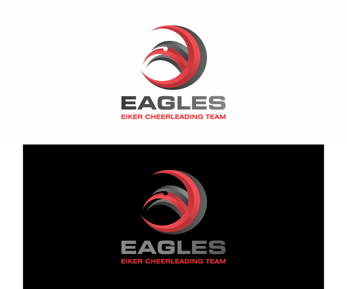 Logo Design by Creative Bros for EIKER CHEERLEADING TEAM EAGLES | Design #5722703
