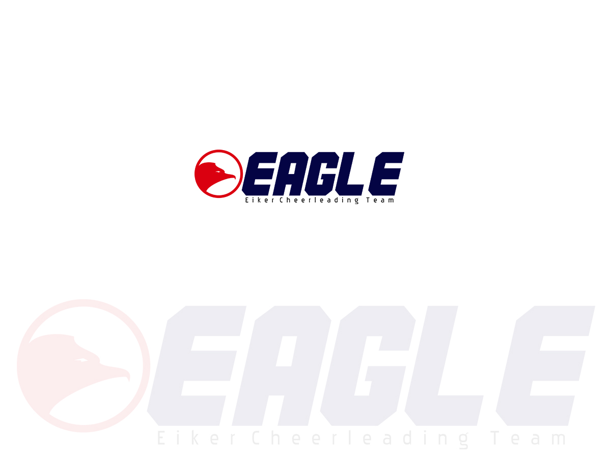 Logo Design by snehal patel for EIKER CHEERLEADING TEAM EAGLES | Design #5714575