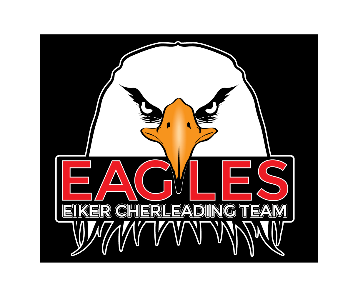 Logo Design by Joss0ne for EIKER CHEERLEADING TEAM EAGLES | Design #5717703