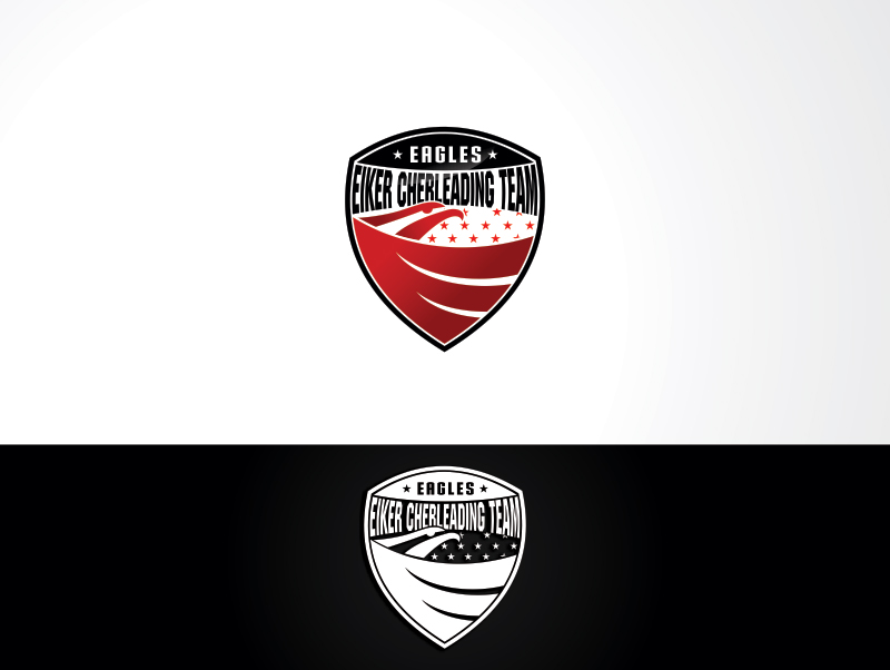 Logo Design by Michael Schofield for EIKER CHEERLEADING TEAM EAGLES | Design #5722296