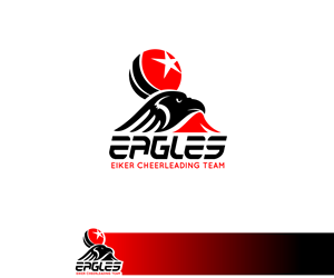 Logo Design by taufik_alrahman for EIKER CHEERLEADING TEAM EAGLES | Design: #5710533