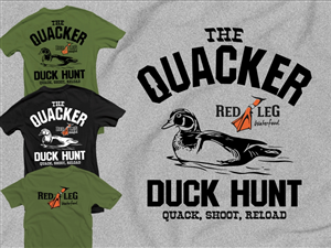 Red Leg Waterfowl (a Waterfowl hunting company) needs an AWESOME T-shirt Design | T-shirt Design by 2ndfloorharry