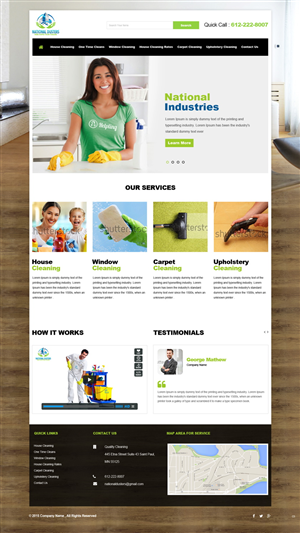 Web Design by pb for this project | Design: #5735368