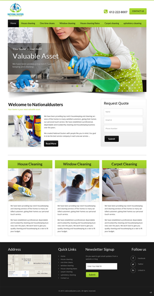 Web Design by pb for this project | Design: #5735370