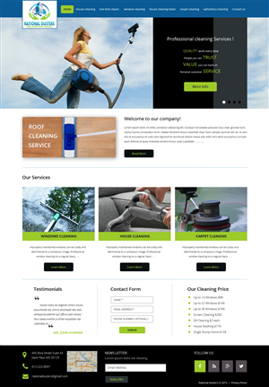 Web Design by pb for this project | Design: #5735383