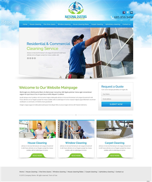 Web Design by pb for this project | Design: #5735390
