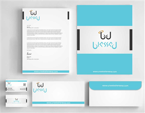 Stationery Design by AwsomeD for Blessed co. | Design: #5729016