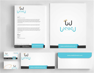 Stationery Design by AwsomeD for Blessed co. | Design: #5729020