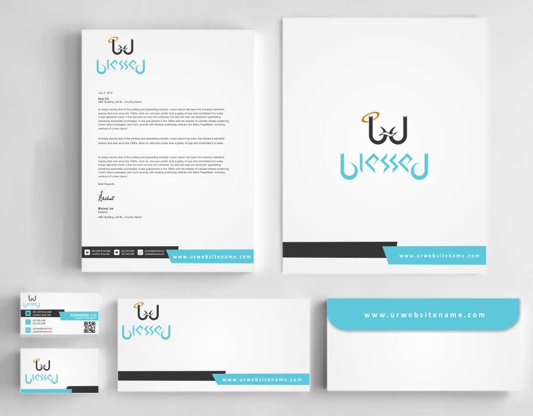 Diseño de Papelería por AwsomeD para Blessed co. | Diseño #5729024