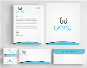 Stationery Design by szabist for Blessed co. | Design: #5728777